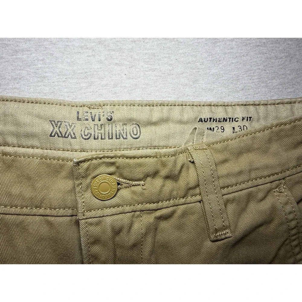 Levi's Camel Beige Premium Big E Chino Pants